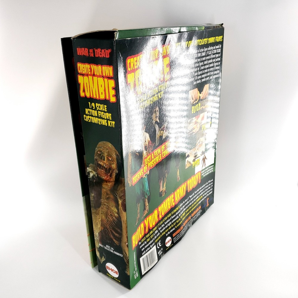 War of the Dead Create Your Own Zombie 1/9 Scale Figures Brand New Open Box - Picture 6 of 13